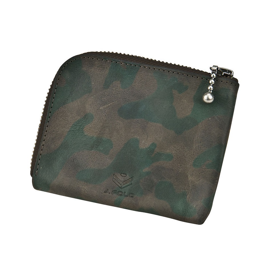 J.FOLD Zip Wallet  - Jungle